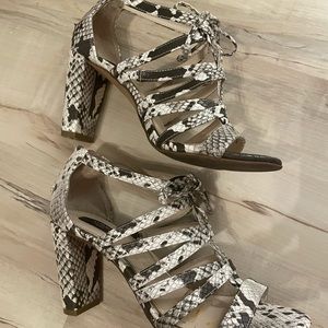 Alfani Prima Snake Skin Heels.